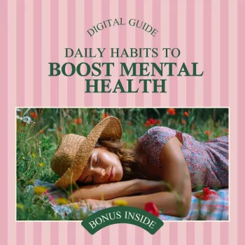 Daily Mental Health Habits: Mindfulness, Sleep, and AI