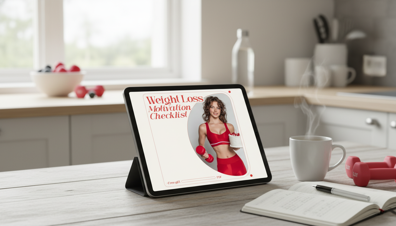 Motivation Checklist for Weight Loss: Stay Consistent Daily