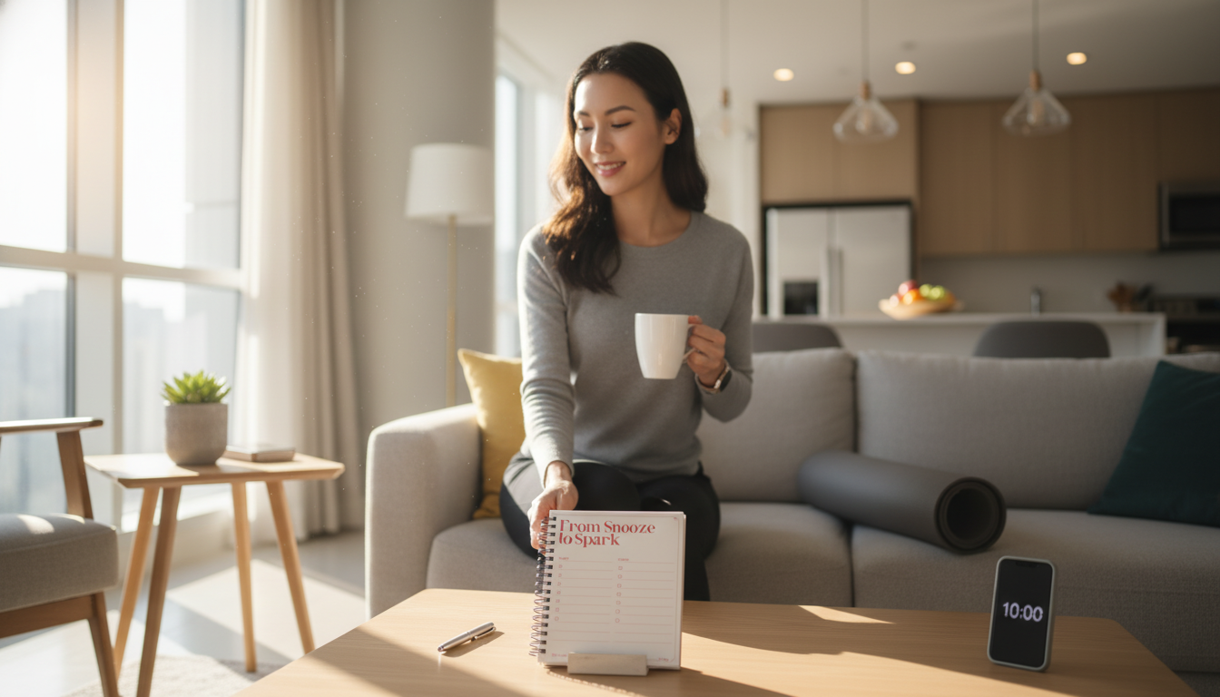 Workday Motivation Jumpstart: 10-Min Routine + Checklist